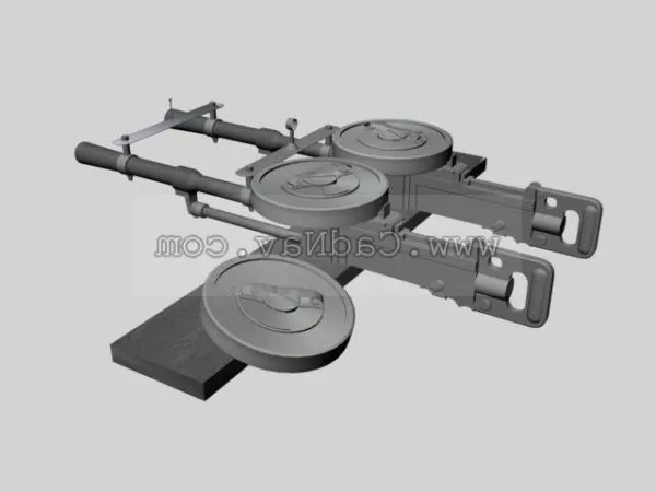 Heavy Artillery 3d model Heavy Artillery 3d model