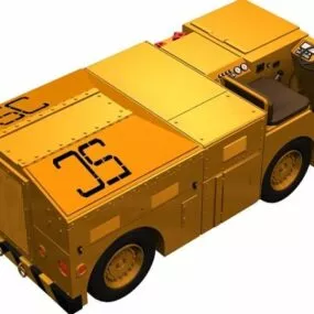 Heavy Flight Deck Tractor 3d model