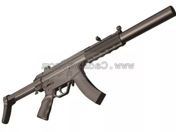 Heckler & Koch Mp5 3d model Heckler & Koch Mp5 3d model