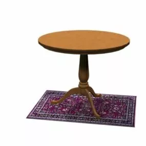 Hepplewhite Table 3d model