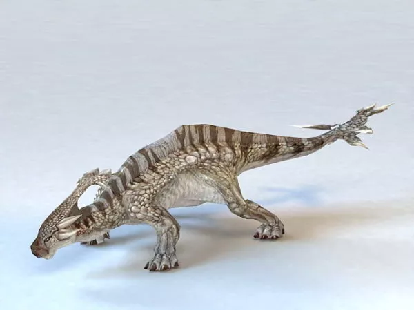 Dinosaur Track 3d model