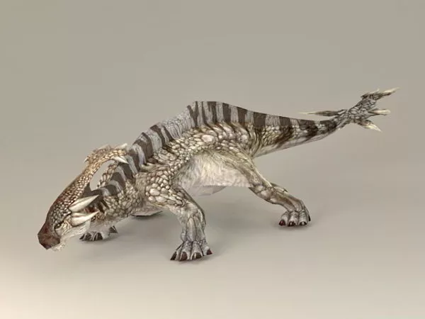 Herbivorous Dinosaur 3d model Herbivorous Dinosaur 3d model