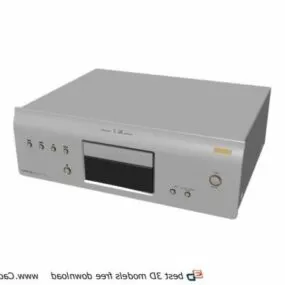 Hifi Stereo Audio Amplifier 3d model