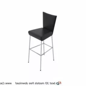 Furniture High Back Bar Stools 3d model