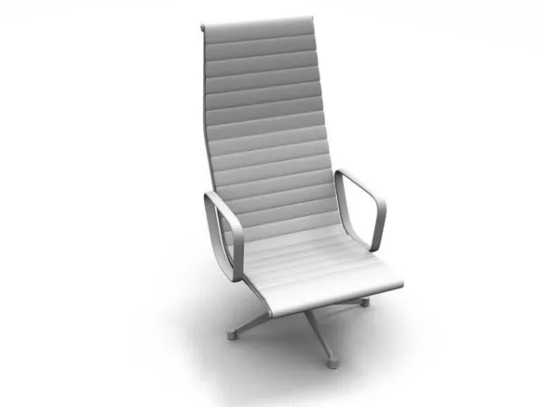 High-back Revolving Chair 3d model High-back Revolving Chair 3d model