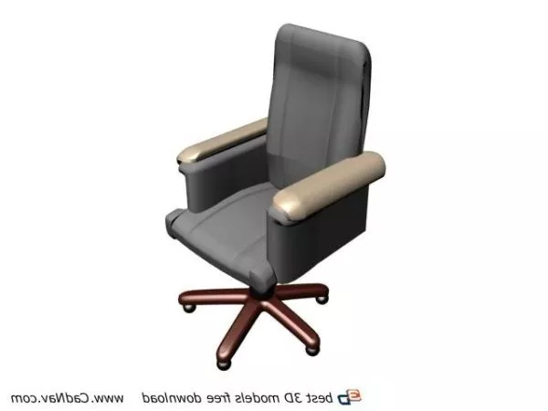 Furniture High Back Office Chair 3d model Furniture High Back Office Chair 3d model