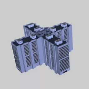 High-rise Architecture 3d model