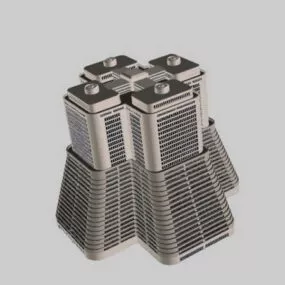 High Rise Building Complex 3d model