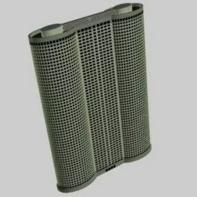 High Rise Hotel Building 3d model