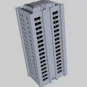 High-rise Residential Apartment 3d model