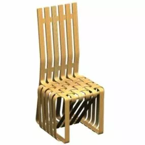 High Sticking Chair By Frank Gehry 3d model