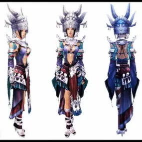 Hmong Princess 3d model