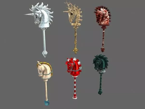 Hobby Horse Toys 3d model Hobby Horse Toys 3d model