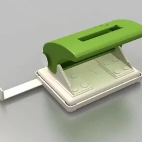 Hole Punch And Holes 3d model