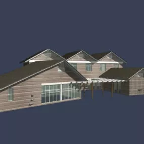 Holiday Villa 3d model