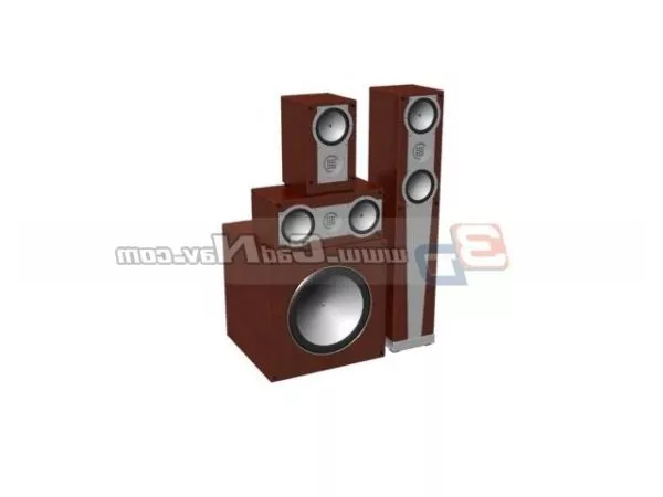 Table Speaker Single Unit 3d model