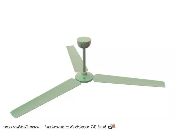Home Ceiling Fan 3d model Home Ceiling Fan 3d model