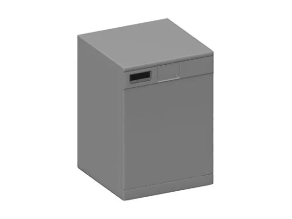 Siemens Dishwasher Square Shape 3d model