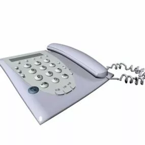 Home Telephone 3d model