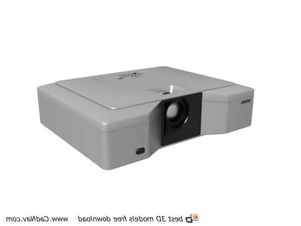 Home Theater Projector Beamer 3d model Home Theater Projector Beamer 3d model
