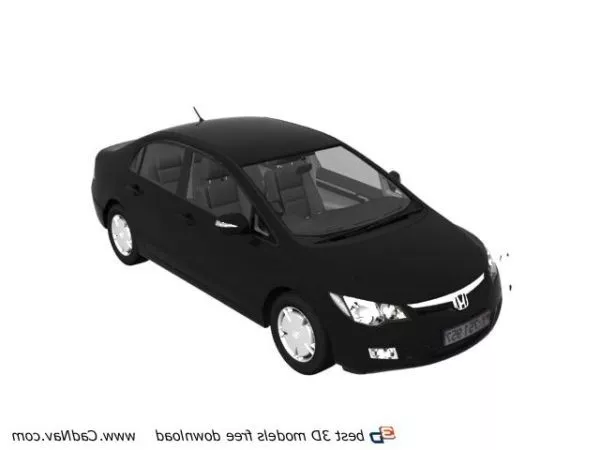 Honda Accord Ex 3d model Honda Accord Ex 3d model