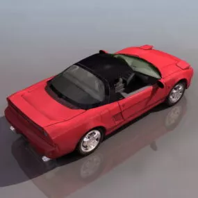 Honda Acura Nsx Sports Car 3d model