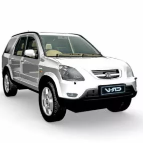 Honda Cr-v Crossover Suv 3d model