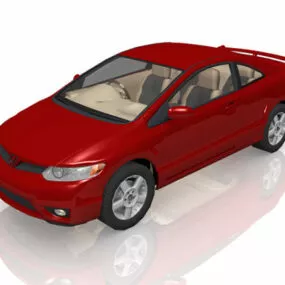 Honda Civic Si Coupe 3d model