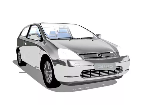 Honda Civic Hatchback 3d model Honda Civic Hatchback 3d model