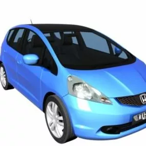 Honda Fit Subcompact Car 3d model