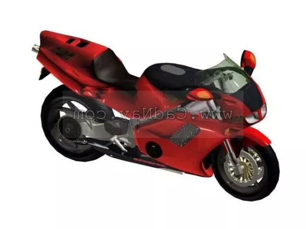 Ninja Motorcycle 3d model