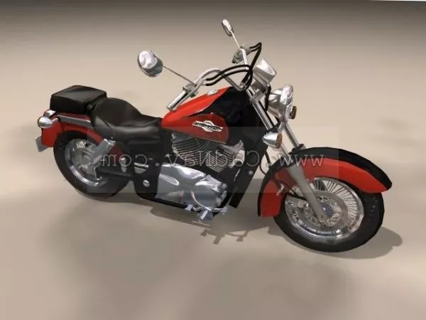 Honda Shadow American Classic Edition Motorcycle 3d model Honda Shadow American Classic Edition Motorcycle 3d model