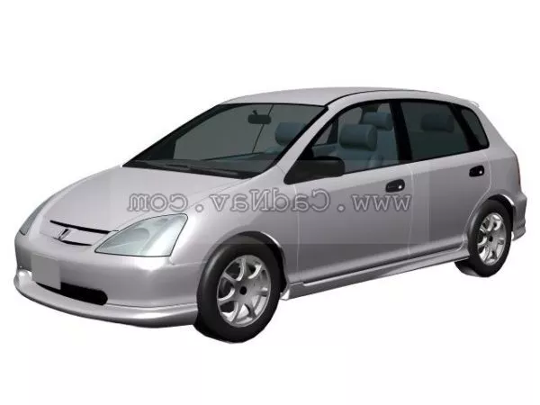 Honda Civic Lsi Car 3d model Honda Civic Lsi Car 3d model