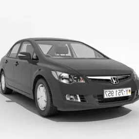Honda Sedan Car 3d model