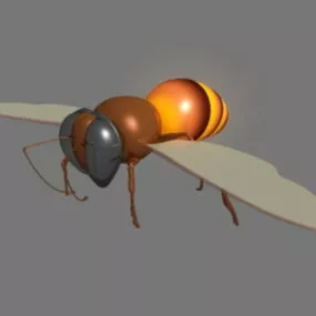 Honey Bee 3d model