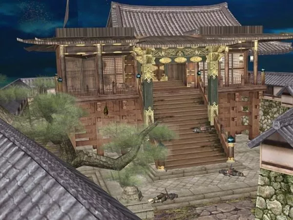 Ruines Ancient Building 3d model