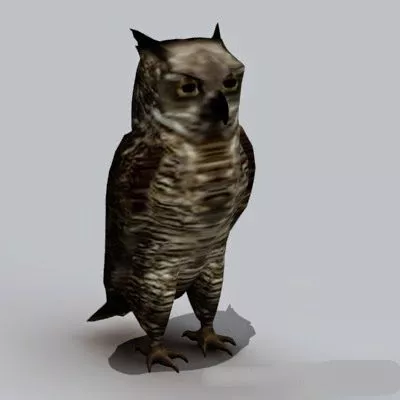 Flock Swallow Bird 3d model