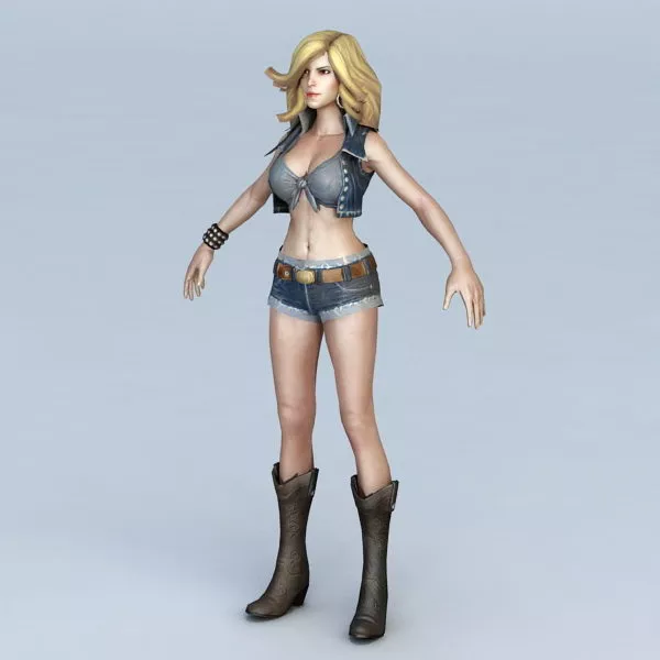 Athena Hair 3d model