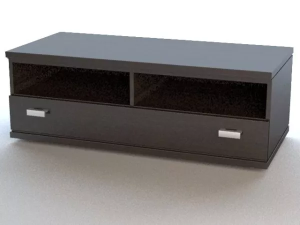 Nightstand Cubic Shape 3d model