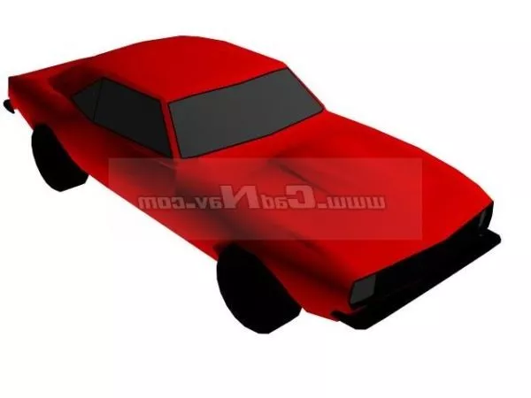 Household Car 3d model Household Car 3d model
