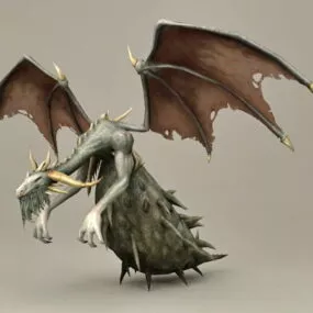 Huge Bug Dragon 3d model
