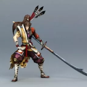 Human Fighter 3d model