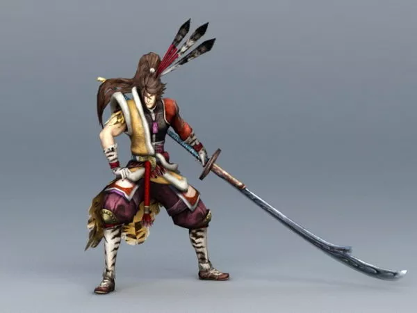 Human Fighter 3d model Human Fighter 3d model