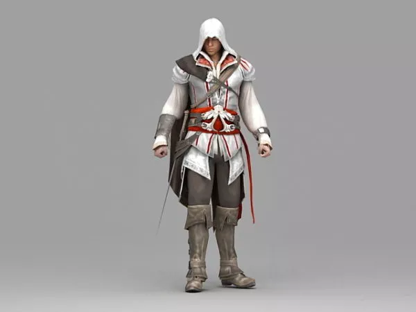 Crow Assassin 3d model