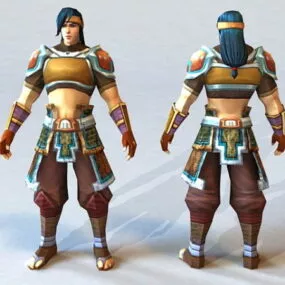 Human Warrior 3d model