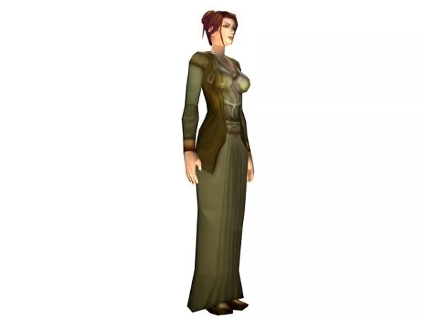 Human Female Concept Character 3d model Human Female Concept Character 3d model