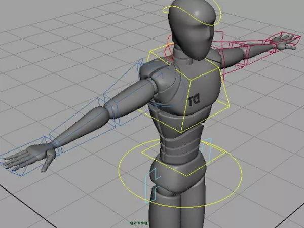 Human Robot Rigged 3d model Human Robot Rigged 3d model