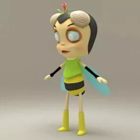 Humanoid Bee 3d model