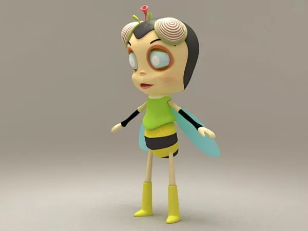 Humanoid Bee 3d model Humanoid Bee 3d model