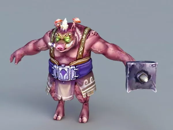 Slug Monster 3d model